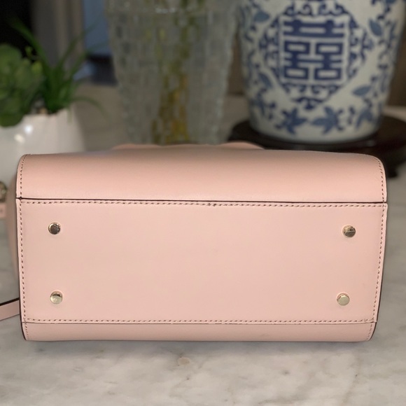 Kate Spade Mini Mina Pink Leather Satchel NWT 😎 - Picture 8 of 16
